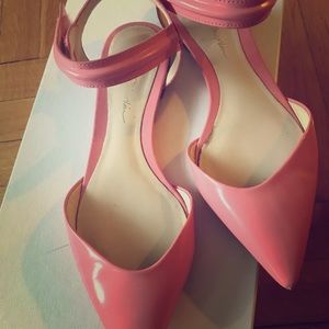 3.1 Phillip Lim Pink Martini Ankle Strap Flats